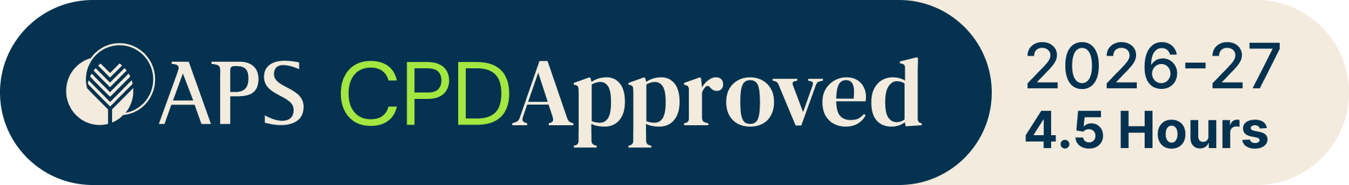 APS CPD Approved 2026-27-4.5 hours