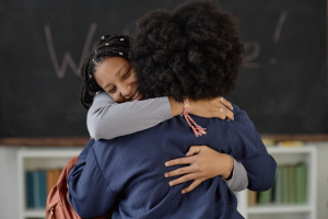 Hugging